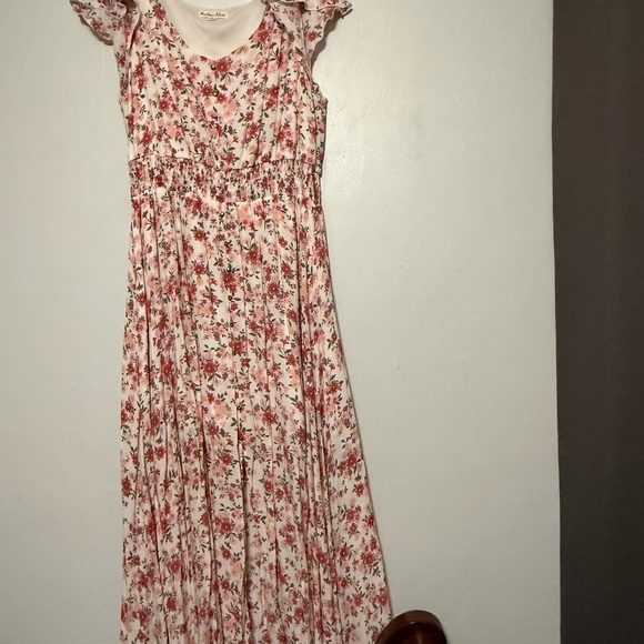 indigo Rose Dresses & Skirts - Floral Pink Maxi Dress